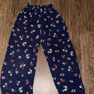 FLORAL PANTS